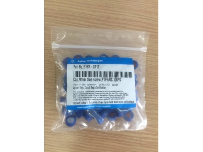 安捷伦（Agilent）5182-0717 螺纹口瓶盖 12 mm 100/包